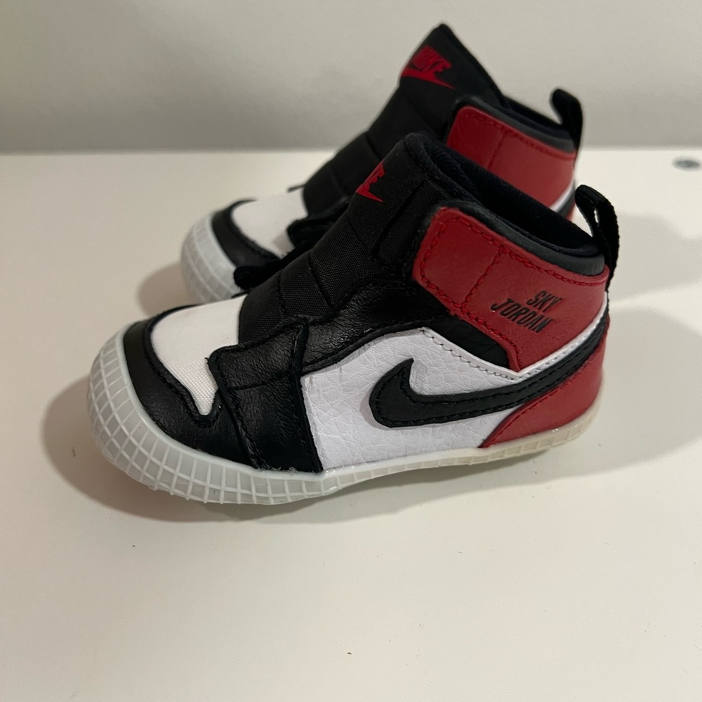 Jordan Kids Sneakers Black and Red